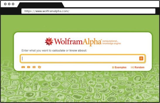 Поисковая система Wolfram Alpha Поисковая система Wolfram Alpha