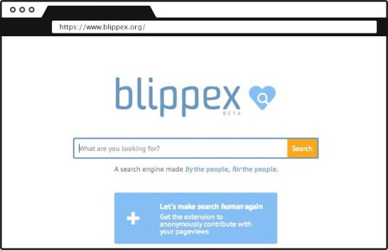 Blippex Поисковая система Blippex